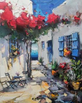 Small alleys in the village